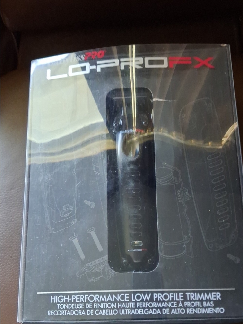 LO-PRO FX High-Performance Low Profile Trimmer - Black